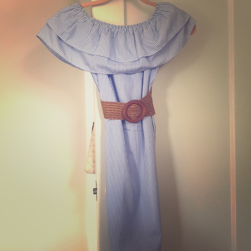 Off the shoulder dress